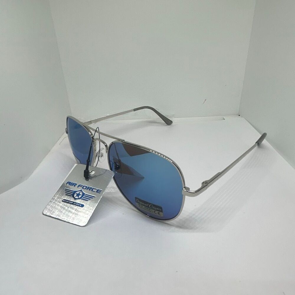 Aviator Style Mirrored Sunglasses UV400 Protection Unisex